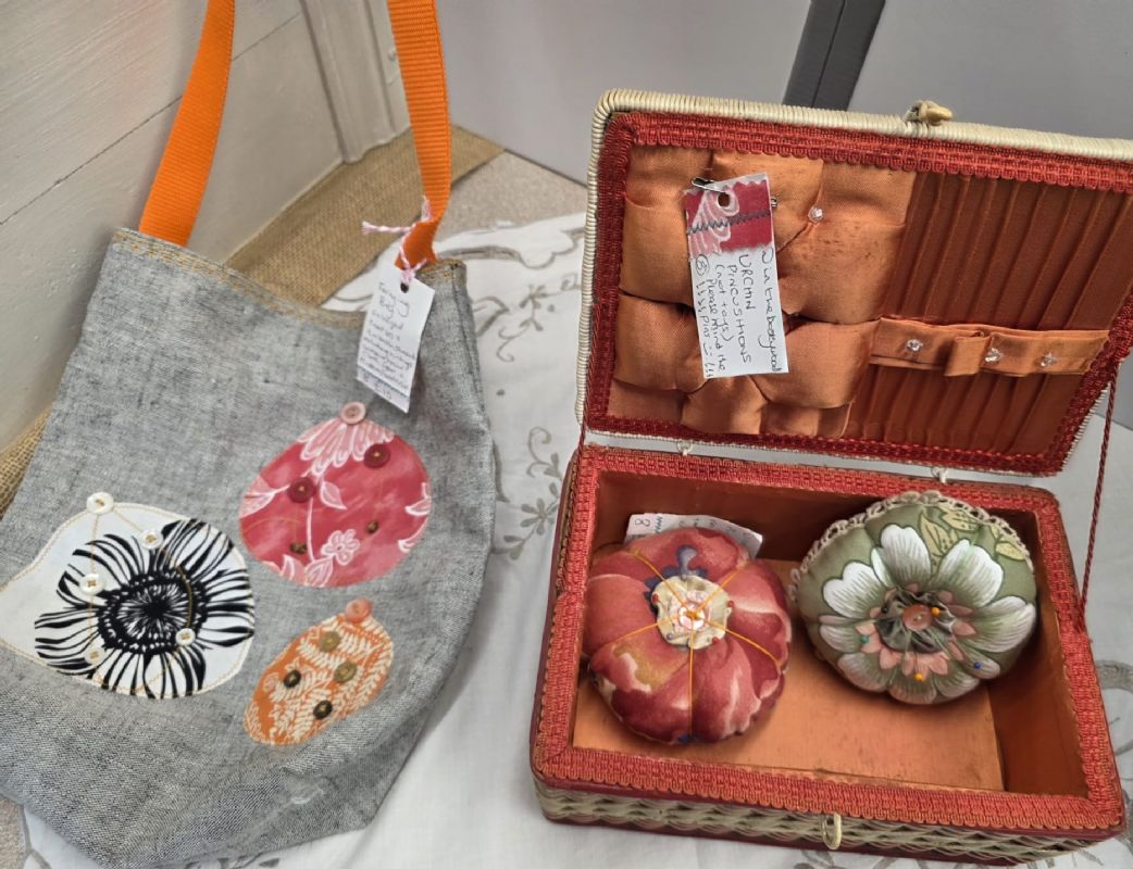 Caroline Welch pin cushions